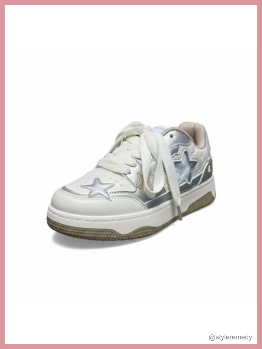 Women's Star Chunky Sneakers Y2K Aesthetic Comfortable Casual Platform Shoes